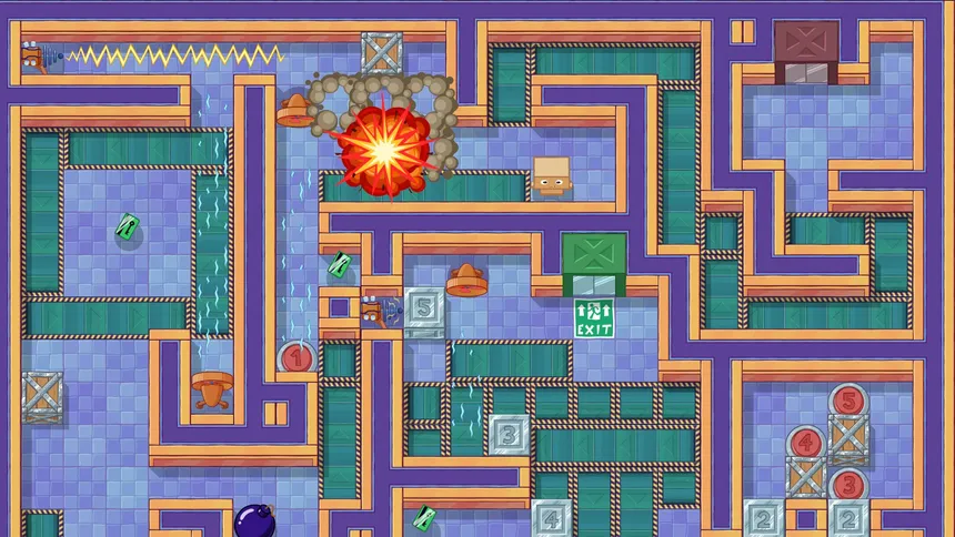 Скриншот 2 к игре Box Kid Adventures