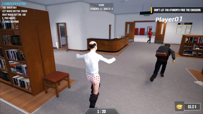 Скриншот 3 к игре Bad Guys at School