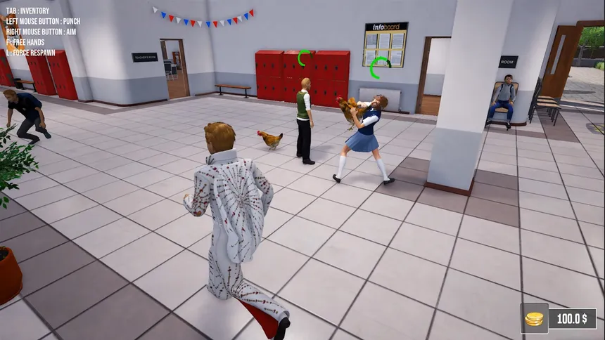 Скриншот 5 к игре Bad Guys at School