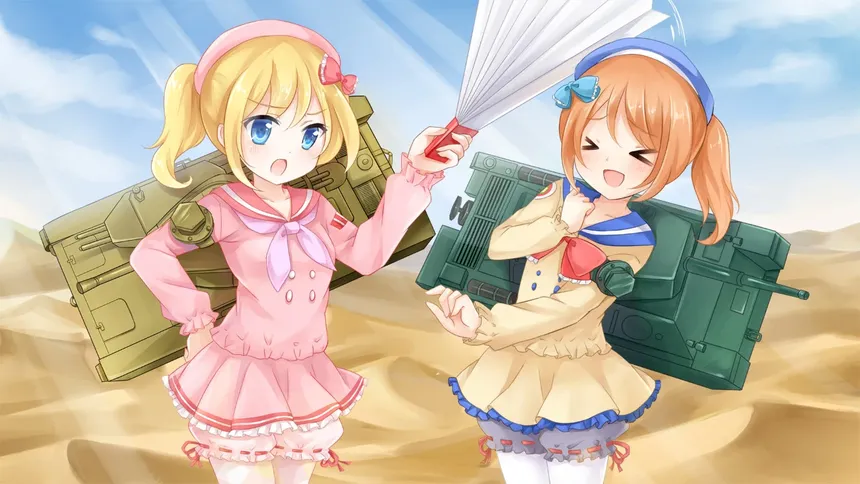 Скриншот 2 к игре Moe Moe World War II-3 Deluxe Edition 萌萌２次大戰（略）３豪華限定版