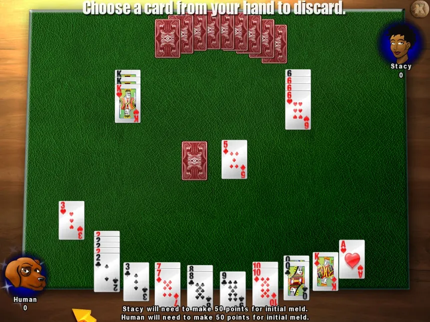Скриншот 2 к игре Classic Card Game Canasta
