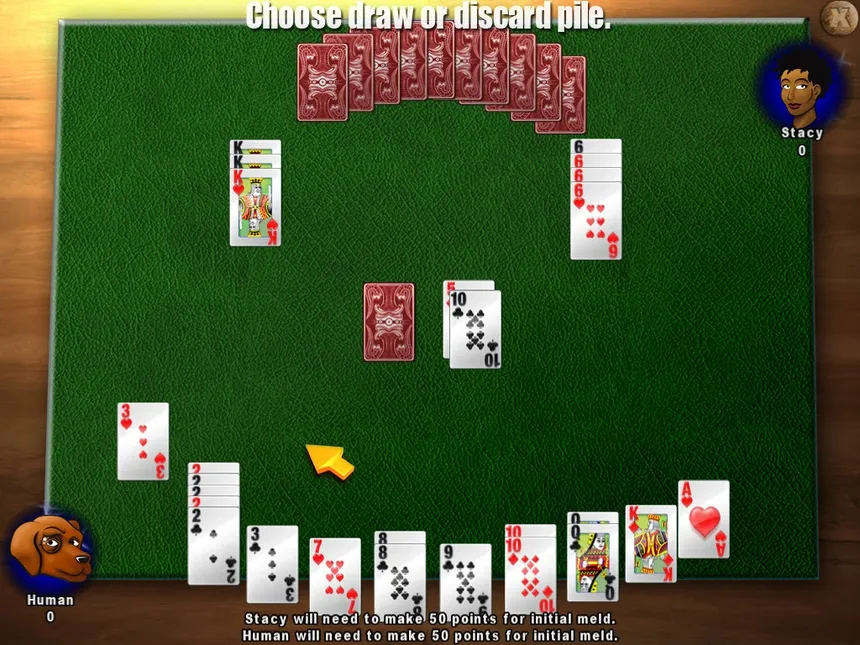 Скриншот 3 к игре Classic Card Game Canasta