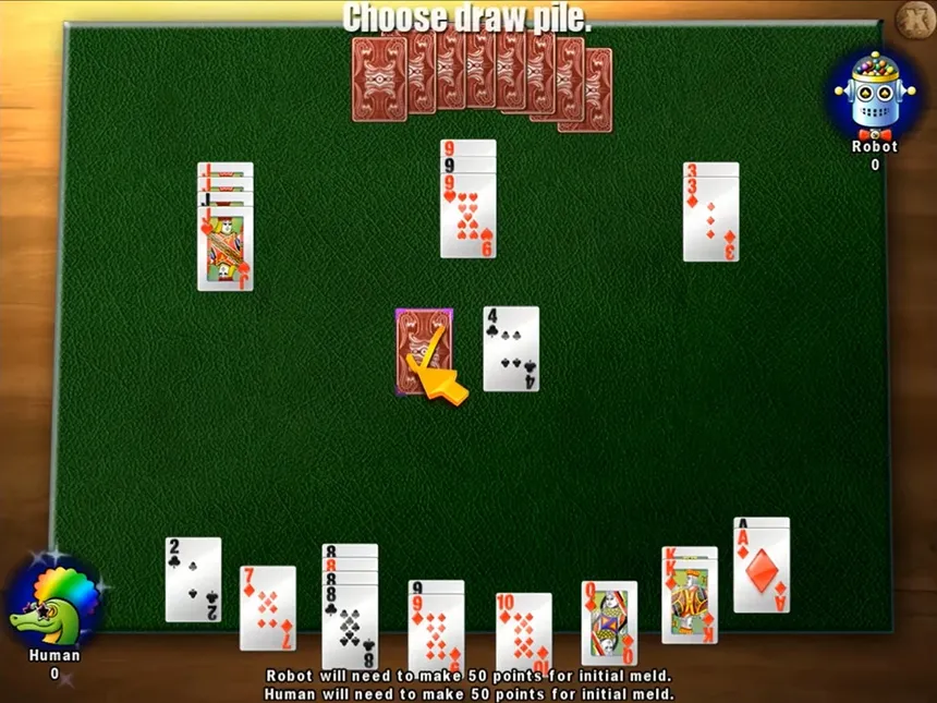 Скриншот 4 к игре Classic Card Game Canasta