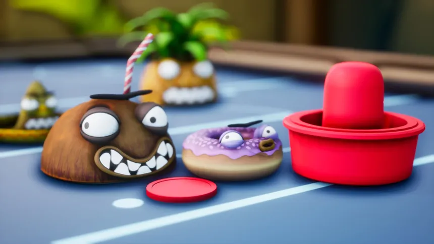 Скриншот 1 к игре Tropical Air Hockey