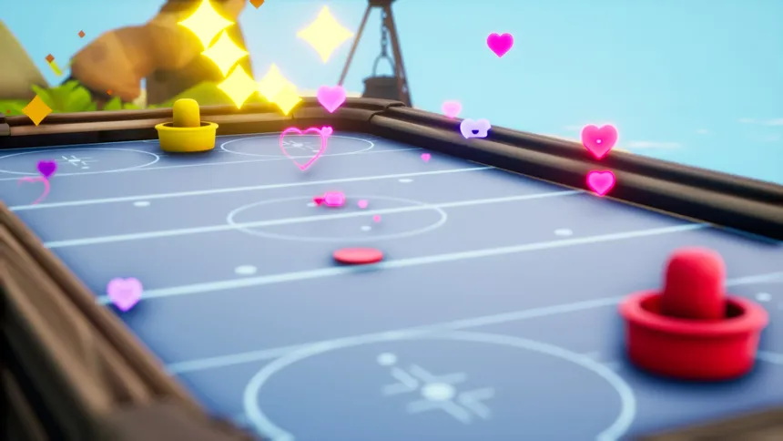 Скриншот 2 к игре Tropical Air Hockey