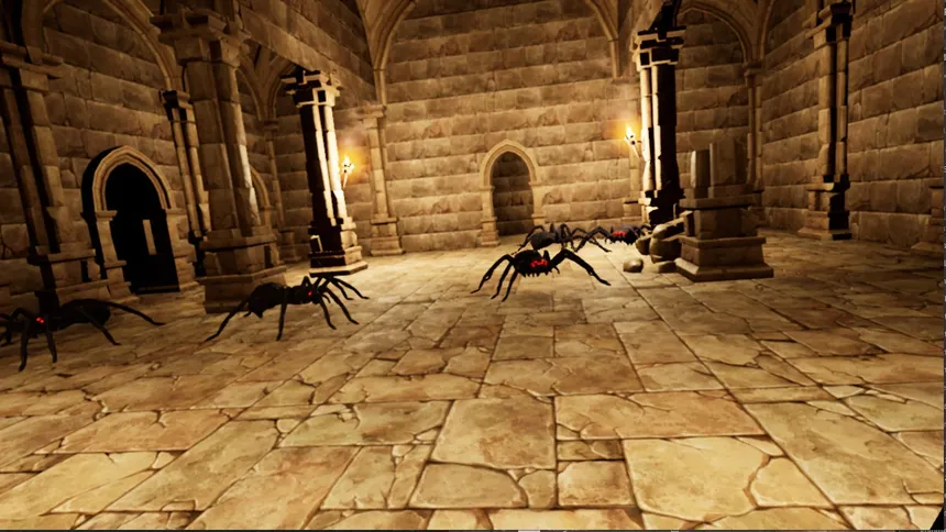 Скриншот 4 к игре Spider Fear