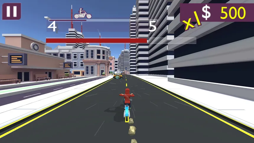 Скриншот 5 к игре Racing Bike Fight (Corona Virus Lockdown Special)