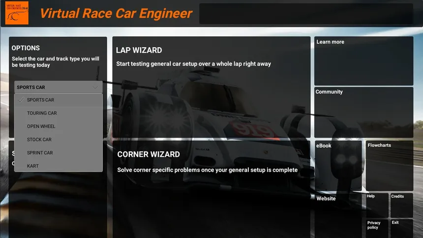 Скриншот 2 к игре Virtual Race Car Engineer 2020