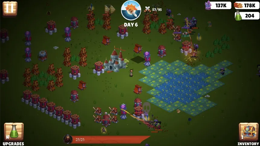 Скриншот 1 к игре Kingdom vs Zombies