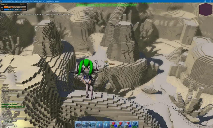 Скриншот 1 к игре VOXEL HORIZON