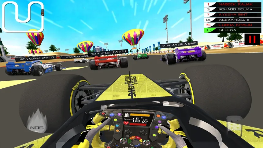 Скриншот 3 к игре Formula Car Racing Simulator