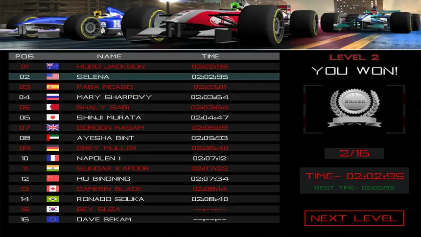 Скриншот 4 к игре Formula Car Racing Simulator