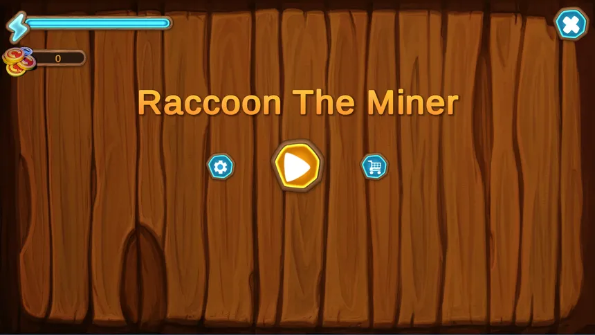 Скриншот 1 к игре Raccoon The Miner