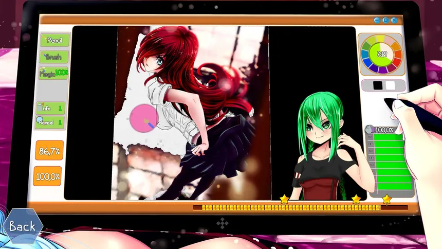 Скриншот 4 к игре Anime Artist 2: Lovely Danya