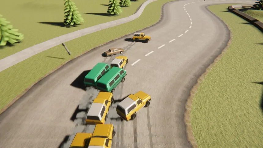 Скриншот 3 к игре Retro Drift