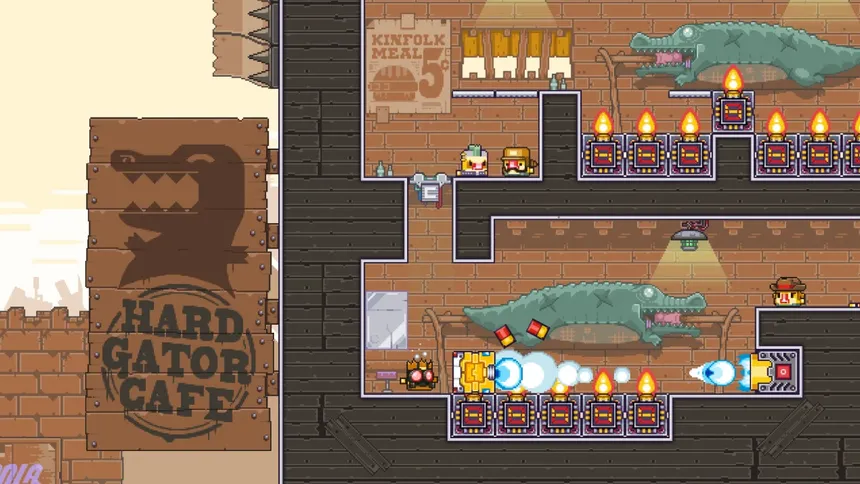 Скриншот 2 к игре Gunbrick: Reloaded