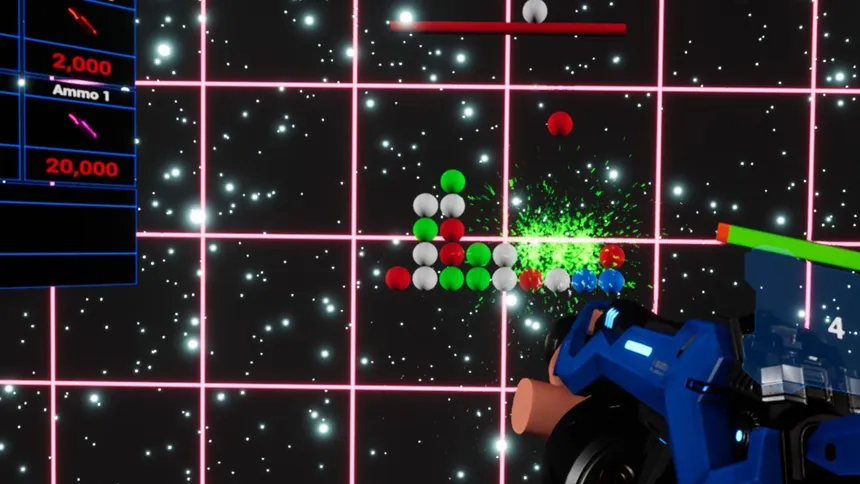 Скриншот 1 к игре BallsBlasterVR