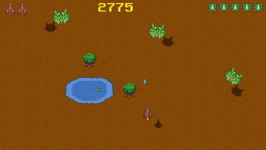 Скриншот 2 к игре Super Arcade Boy in Goodbye Greenies