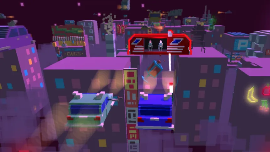 Скриншот 2 к игре Why Neon Lights Again?