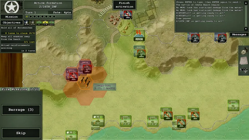 Скриншот 4 к игре Nations At War Digital Core Game