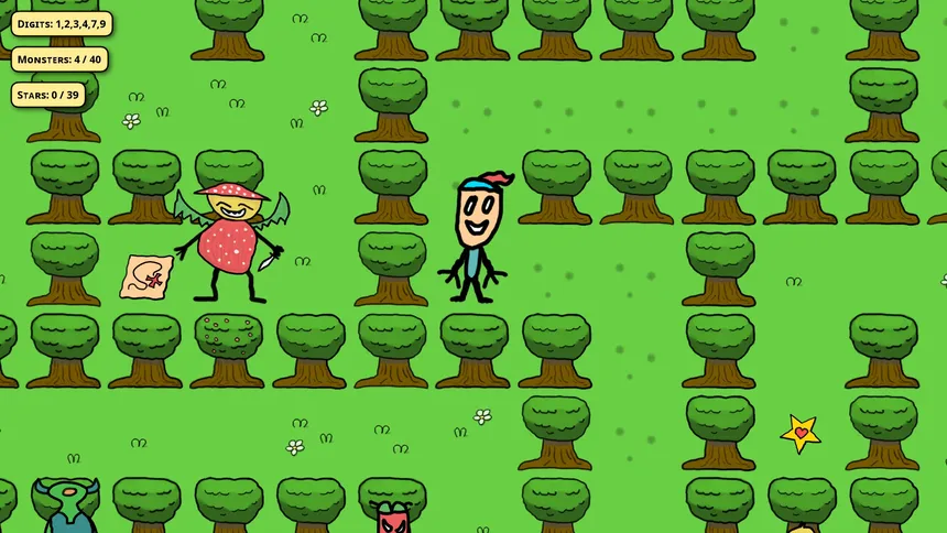 Скриншот 4 к игре Forest of MATH