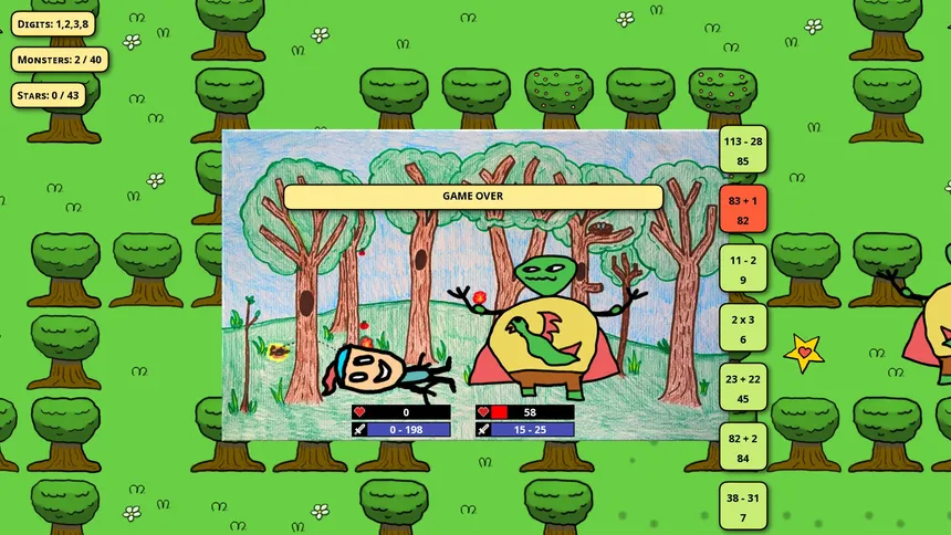 Скриншот 7 к игре Forest of MATH