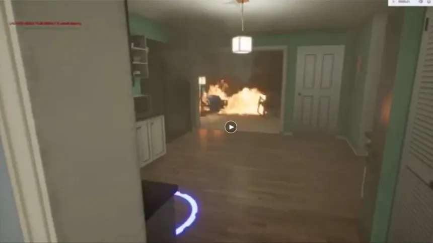 Скриншот 2 к игре Fire escape drill