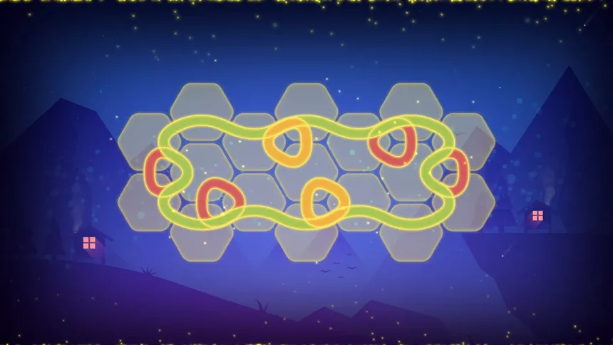 Скриншот 1 к игре Puzzle - LINES AND KNOTS