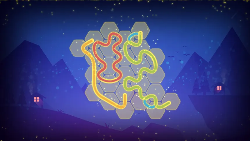 Скриншот 3 к игре Puzzle - LINES AND KNOTS