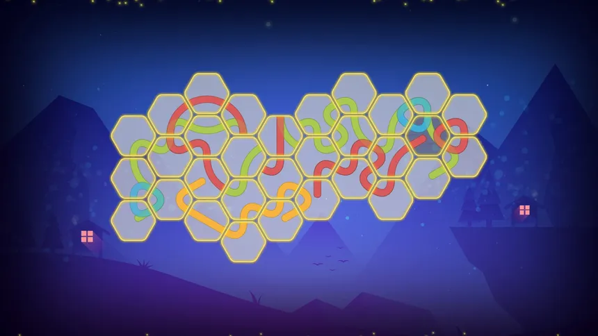 Скриншот 4 к игре Puzzle - LINES AND KNOTS