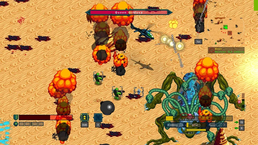 Скриншот 7 к игре Megacopter: Blades of the Goddess