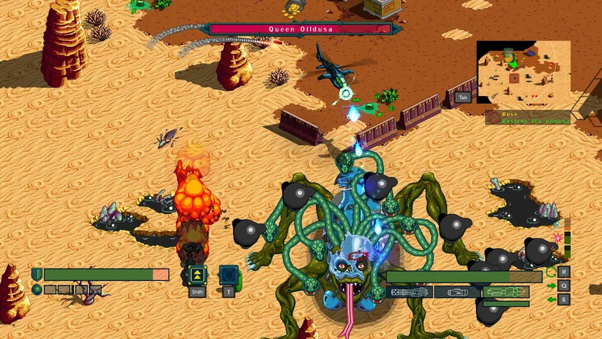 Скриншот 8 к игре Megacopter: Blades of the Goddess