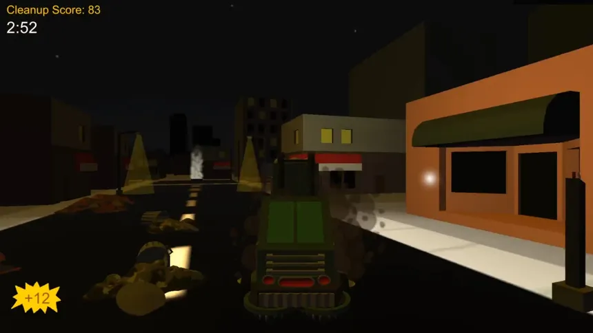 Скриншот 1 к игре Street Sweeper