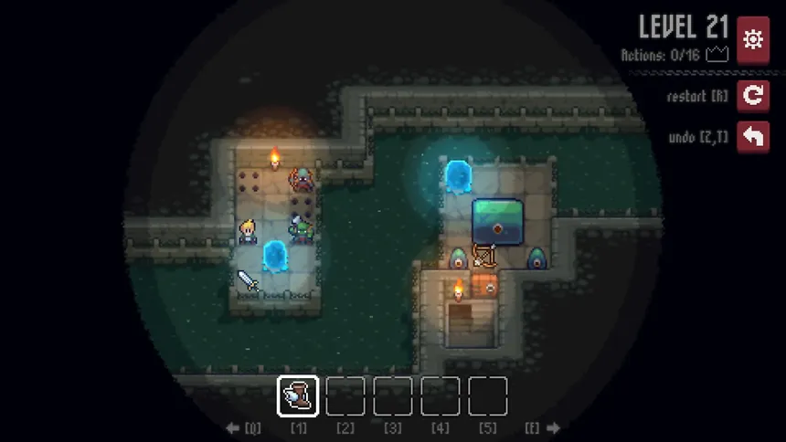 Скриншот 1 к игре Dungeon and Puzzles