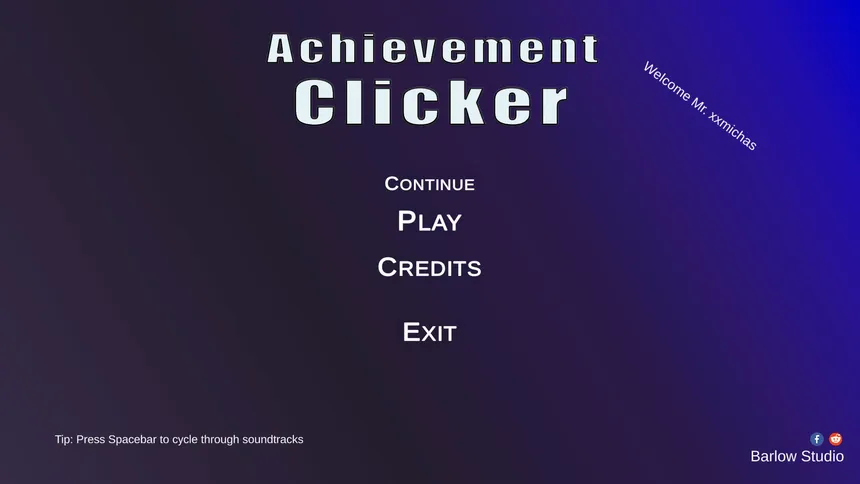 Скриншот 1 к игре Achievement Clicker