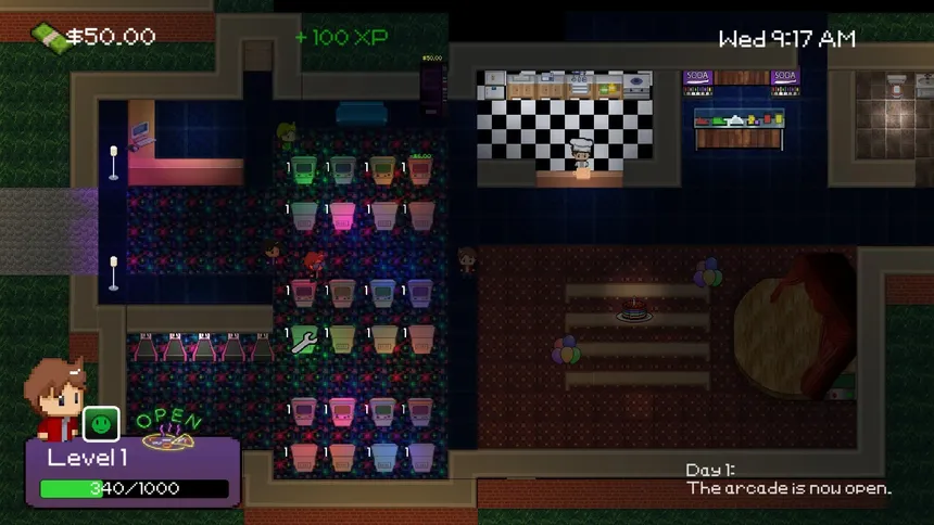 Скриншот 1 к игре Pizza Time Arcade