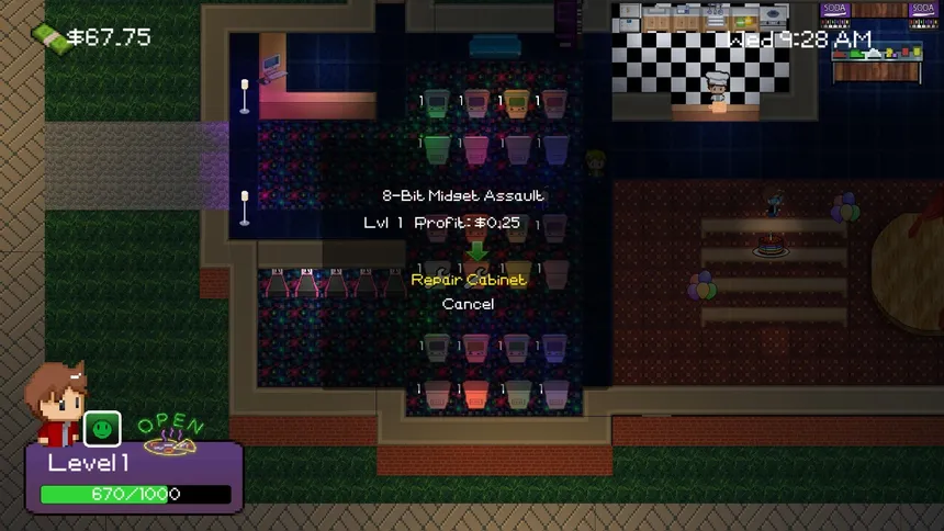 Скриншот 2 к игре Pizza Time Arcade