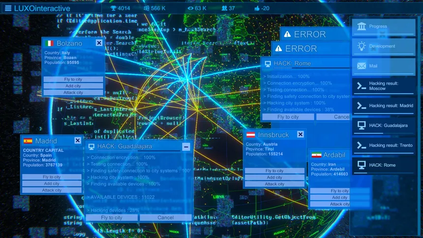 Скриншот 2 к игре Cyber Attack