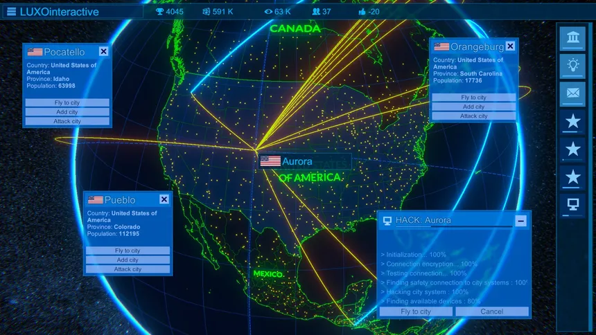 Скриншот 4 к игре Cyber Attack
