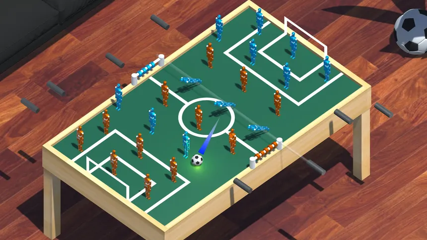 Скриншот 2 к игре Super Foosball