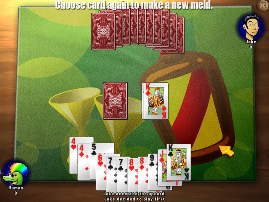 Скриншот 2 к игре Classic Card Game Gin Rummy