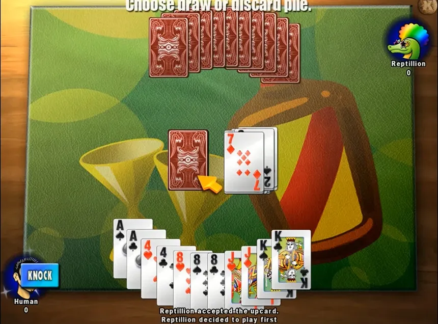 Скриншот 4 к игре Classic Card Game Gin Rummy