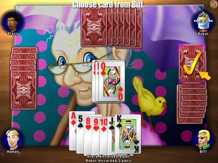 Скриншот 4 к игре Classic Card Game Old Maid