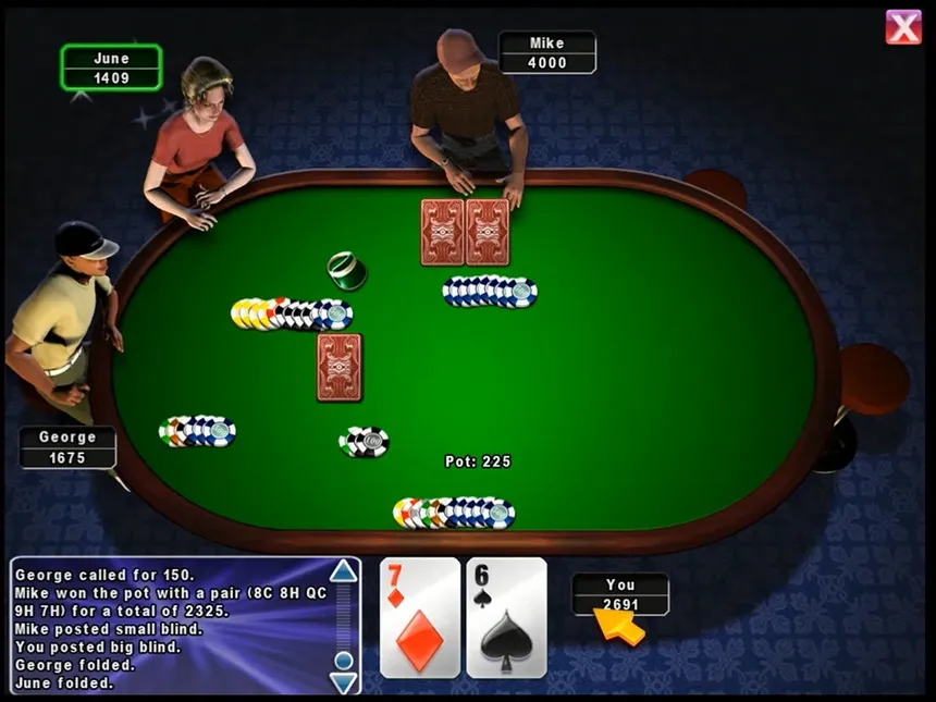 Скриншот 4 к игре Classic Card Game Poker Pack