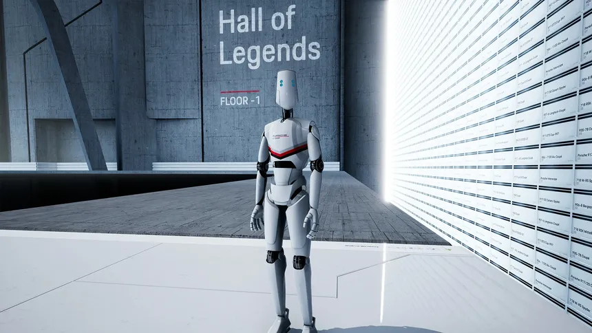 Скриншот 2 к игре Porsche Hall of Legends VR