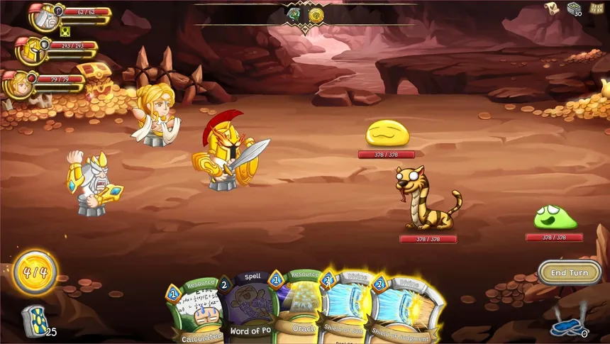 Скриншот 2 к игре Cardnarok: Raid with Gods