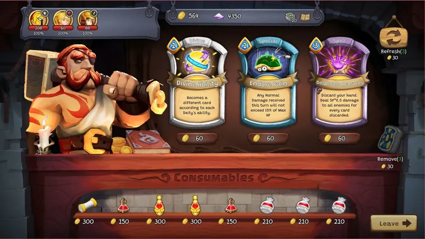 Скриншот 3 к игре Cardnarok: Raid with Gods