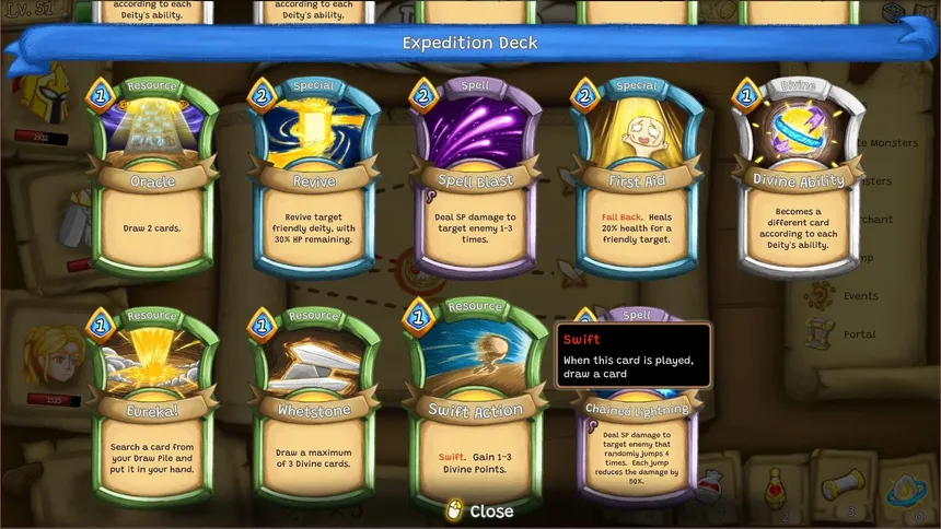 Скриншот 4 к игре Cardnarok: Raid with Gods