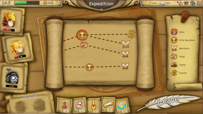 Скриншот 6 к игре Cardnarok: Raid with Gods