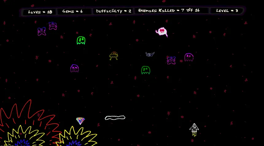 Скриншот 1 к игре Space Mega Force Man